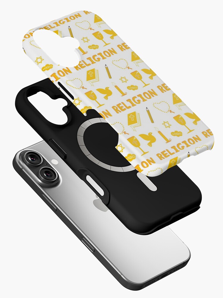 Thumbnail 2 of 4, iPhone Case, Yellow Religion Subject Pack designed and sold by The-Goods.