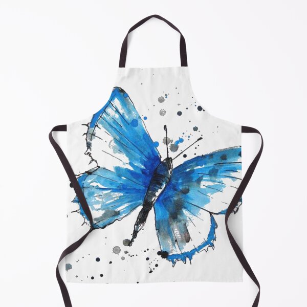 Item preview, Watercolour blue butterfly  designed and sold by hillarymoore06.