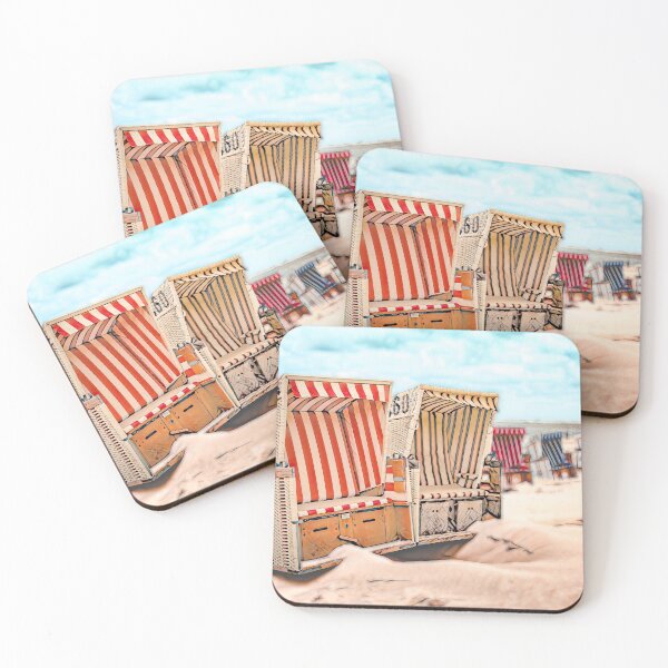 Item preview, Baltrum Beach Huts, Germany designed and sold by Marlene Watson-Hall.