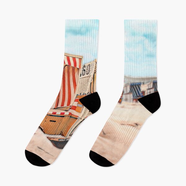 Item preview, Baltrum Beach Huts, Germany designed and sold by Marlene Watson-Hall.