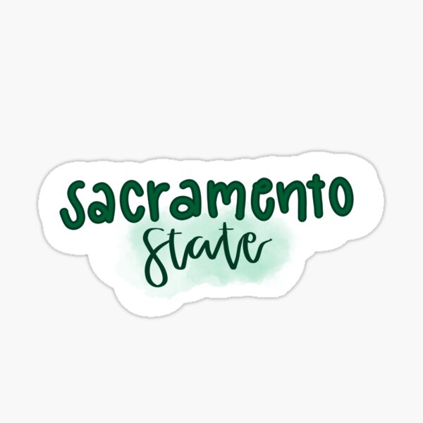 Sacramento State sticker Sticker