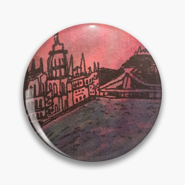 Artikelvorschau, Duna Budapest Ungarn entworfen und verkauft von KatharineArt.