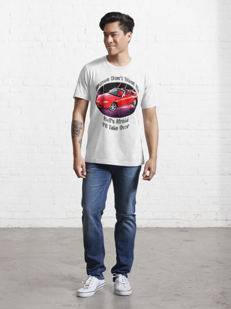 Alternate view of Mazda MX-5 Miata Heaven Don't Want Me Essential T-Shirt
