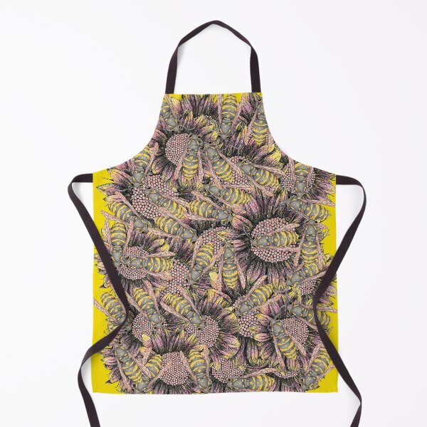 Item preview, Sunflowers and Bees designed and sold by Flower Magic .
