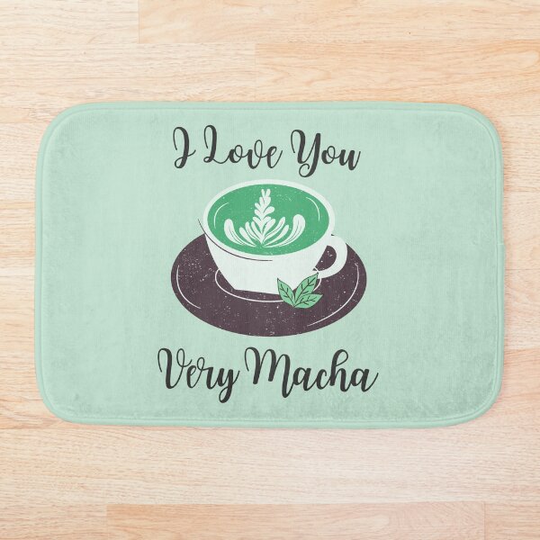 Item preview, I Love You Very Macha designed and sold by cation-studio.
