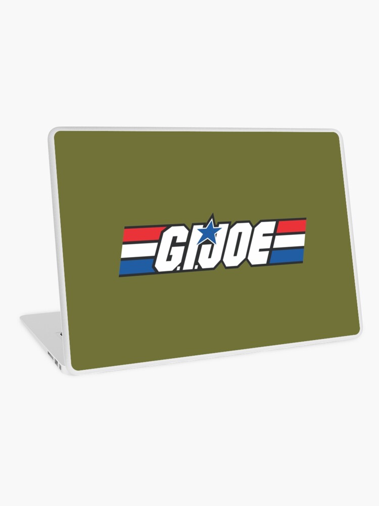Thumbnail 1 of 2, Laptop Skin, Gi Joe Logo Artwork designed and sold by aliberalino.