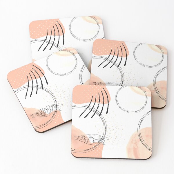 Item preview, Neutral Tones Abstract Pattern  designed and sold by allexieee.