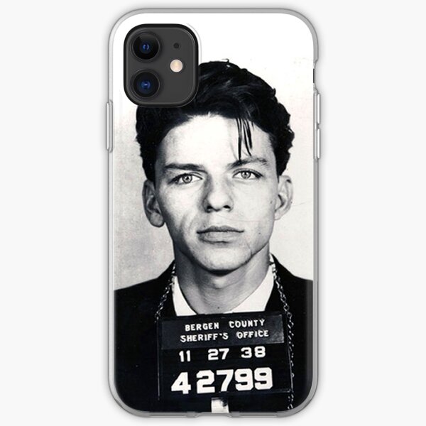 Frank Sinatra Mug Shot iPhone Soft Case