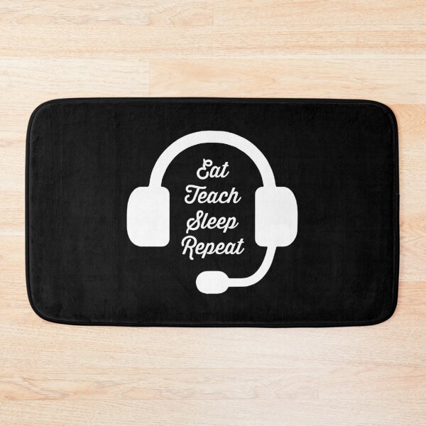 Item preview, Eat Teach Sleep Repeat | Teach Online | ESL Teacher | Distance Learning | II designed and sold by RocketPunchSC.