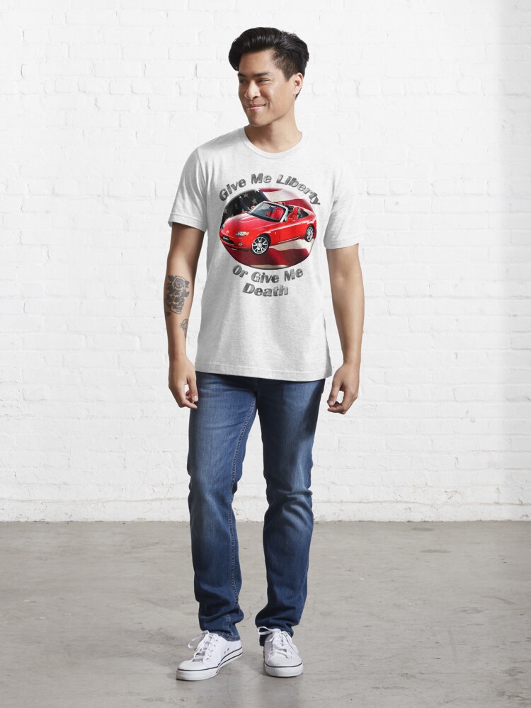 Alternate view of Mazda MX-5 Miata Give Me Liberty Essential T-Shirt