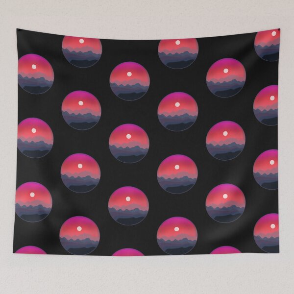 Item preview, Sunset Mountains designed and sold by aliartthings.