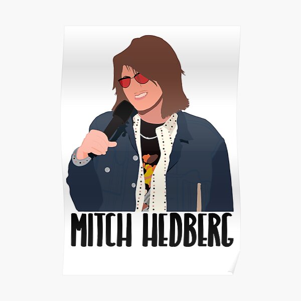 Mitch Hedberg Minimalist Poster