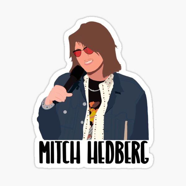 Mitch Hedberg Minimalist Sticker