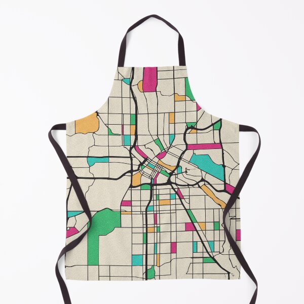 Item preview, Minneapolis, Minnesota Street Map designed and sold by A Deniz Akerman.