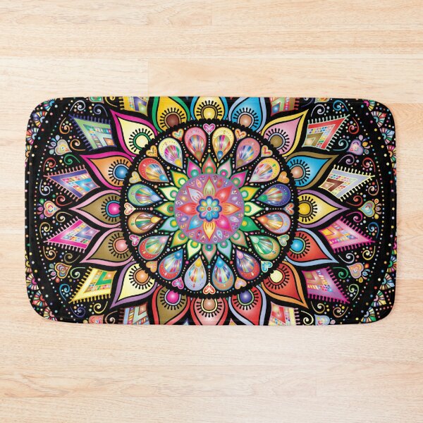 Item preview, Colorful Lotus Mandala Art designed and sold by simpleones.
