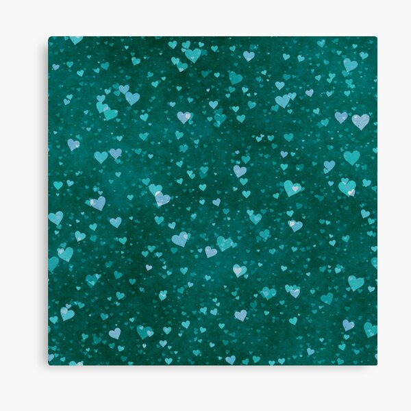 Dark Emerald Green - Lowest Price On Site - Accent Color Decor Canvas  Print for Sale by WizzlesEmporium