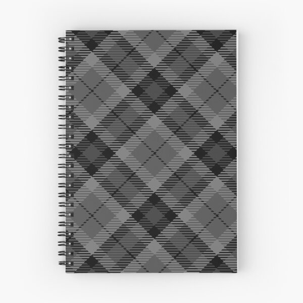 Item preview, Black Grey Striped Plaid Pattern designed and sold by RootSquare.