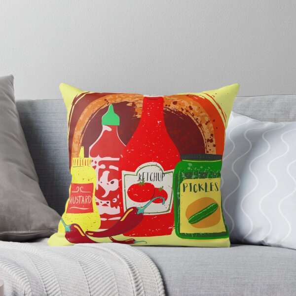 Item preview, Condiments Section Tshirt Cute Funny Kawaii Graphic Cartoony Design for Apparel Accessories Home Decor Skins Totes Bags Wall Art Stickers designed and sold by Rocbebe.