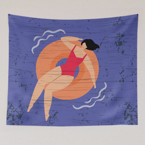 Item preview, Women relaxing on the beach designed and sold by Trio's Stuff.