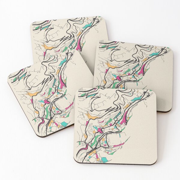Item preview, Monaco Street Map designed and sold by A Deniz Akerman.