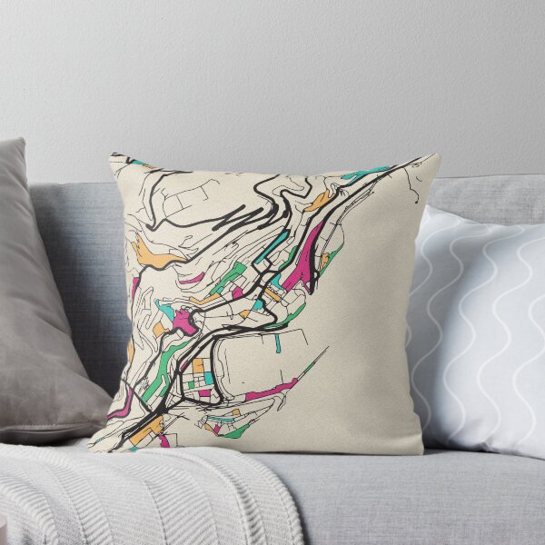 Item preview, Monaco Street Map designed and sold by A Deniz Akerman.