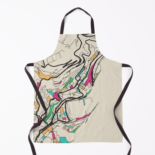 Item preview, Monaco Street Map designed and sold by A Deniz Akerman.
