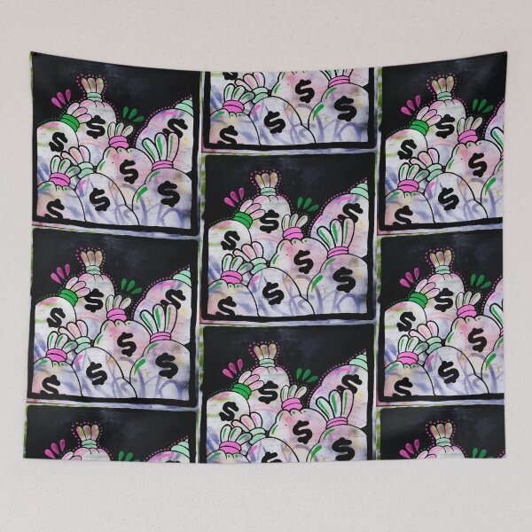 Item preview, MoneyBags Graffiti designed and sold by zeraone.