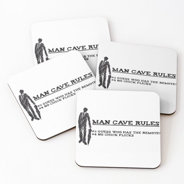 Item preview, MAN CAVE RULES #2 designed and sold by FRIforyou.