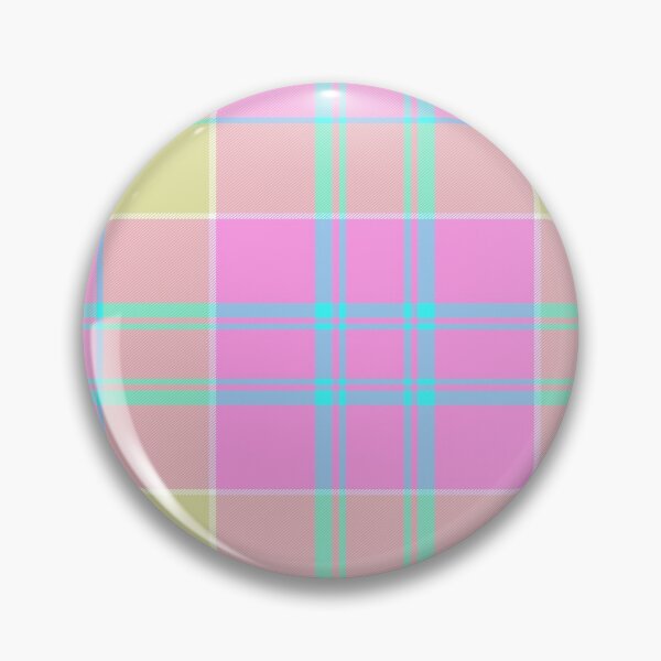 Item preview, Madras Plaid in shades of Pink, Blue and Yellow designed and sold by AlteredAtelier.