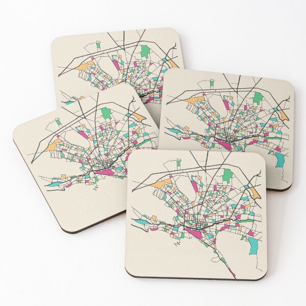 Item preview, Monterrey, Mexico Street Map designed and sold by A Deniz Akerman.