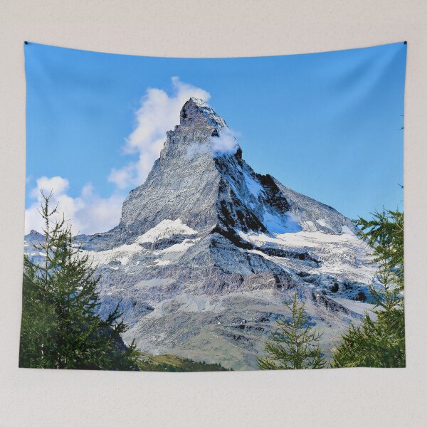 Aperçu de l'œuvre Matterhorn Zermatt Suisse // Paysage de montagne créée et vendue par Onsenryu.