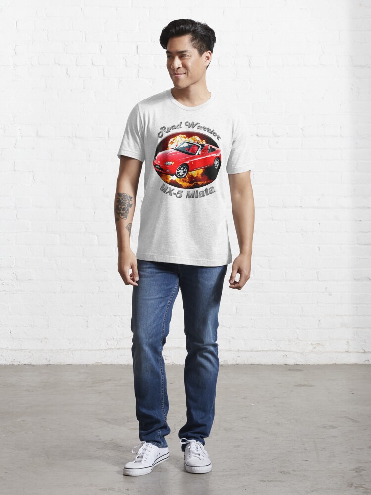 Alternate view of Mazda MX-5 Miata Road Warrior Essential T-Shirt