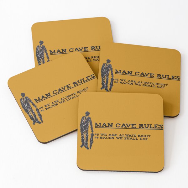 Item preview, MAN CAVE RULES #3 designed and sold by FRIforyou.