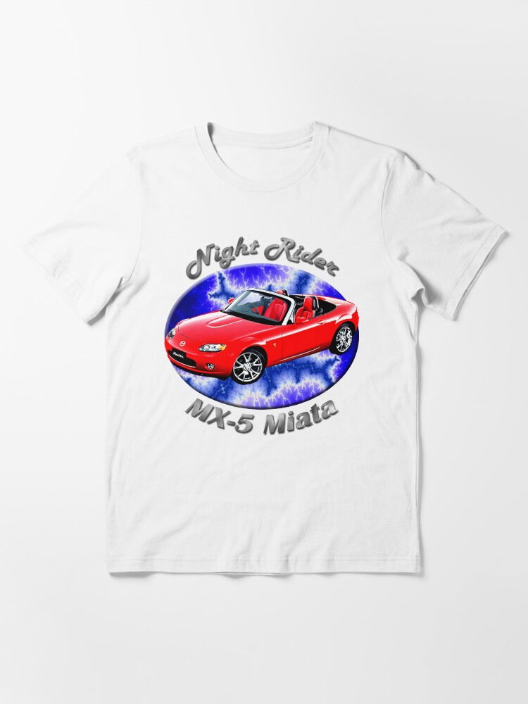 Alternate view of Mazda MX-5 Miata Night Rider Essential T-Shirt