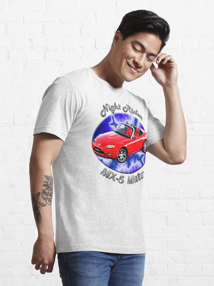 Alternate view of Mazda MX-5 Miata Night Rider Essential T-Shirt