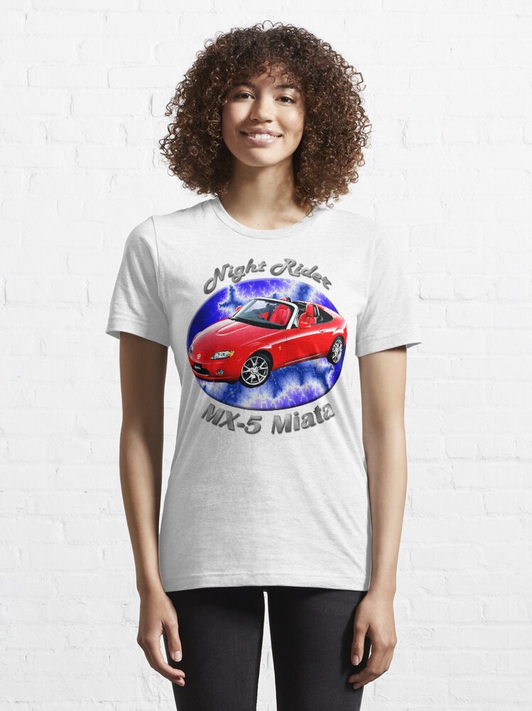 Alternate view of Mazda MX-5 Miata Night Rider Essential T-Shirt