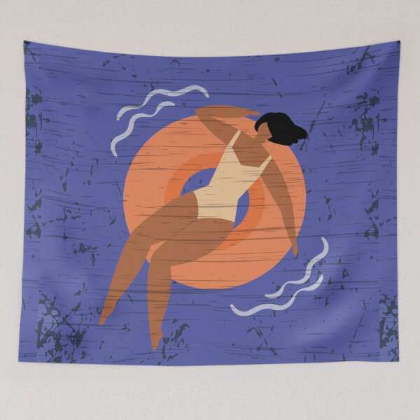 Item preview, Women relaxing on beach designed and sold by Trio's Stuff.