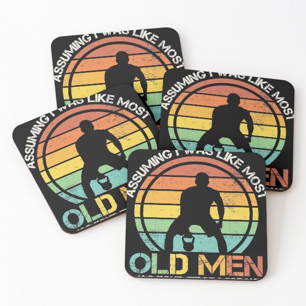 Item preview, Old Man Weight Lifting design For Old Strong People graphic designed and sold by Lisbob.