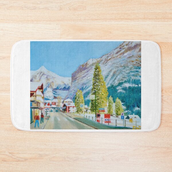 Item preview, Winter in Grindelwald Switzerland designed and sold by Dai Wynn Fine Art.