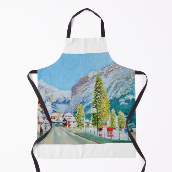 Item preview, Winter in Grindelwald Switzerland designed and sold by Dai Wynn Fine Art.
