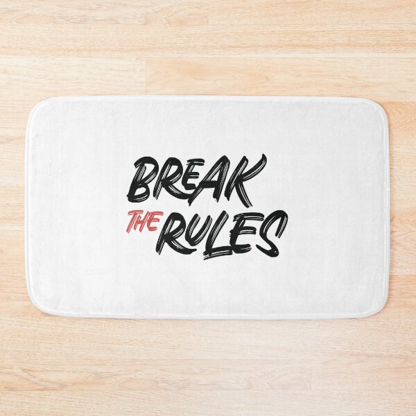 Item preview, Break The Rules Black designed and sold by kamorim.