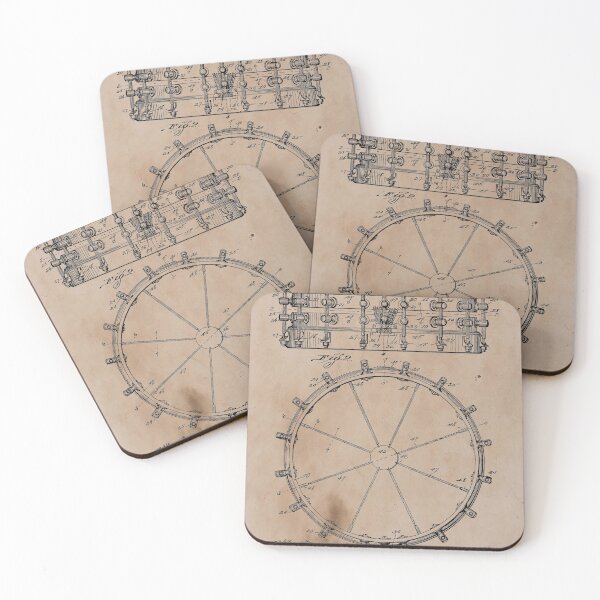 Item preview, Vintage Drum Patent designed and sold by JoolyA.
