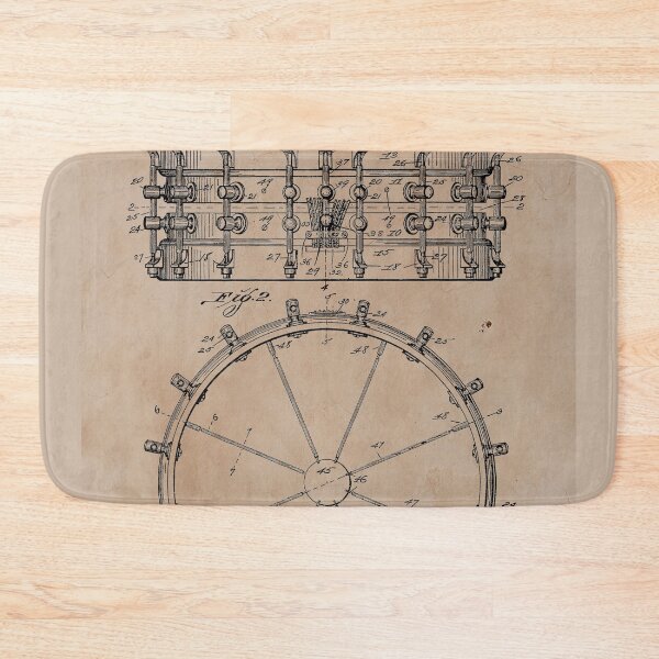 Item preview, Vintage Drum Patent designed and sold by JoolyA.