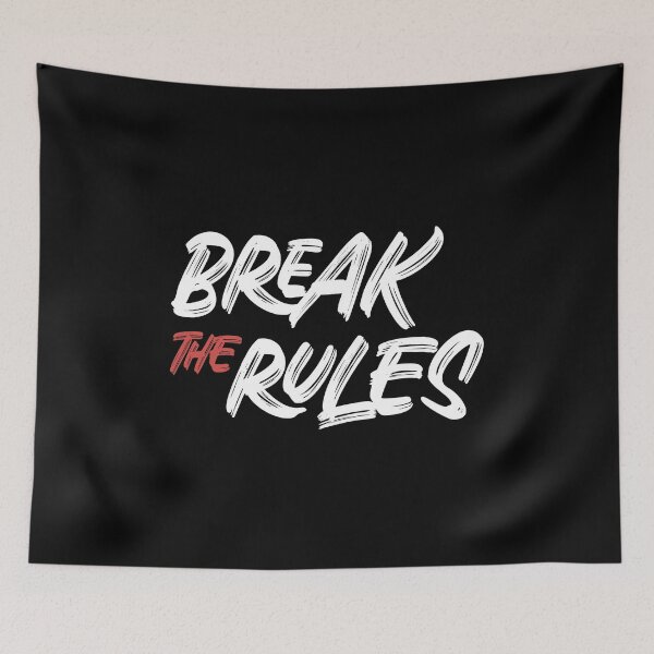 Item preview, Break The Rules White designed and sold by kamorim.