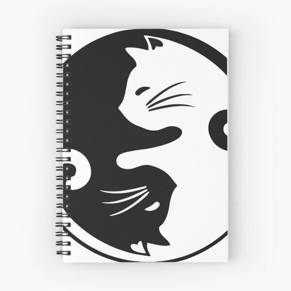 Artikelvorschau, Katzendruck Yin Yang Design 1 entworfen und verkauft von Joni77.