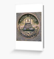 Digital Empire Greeting Card