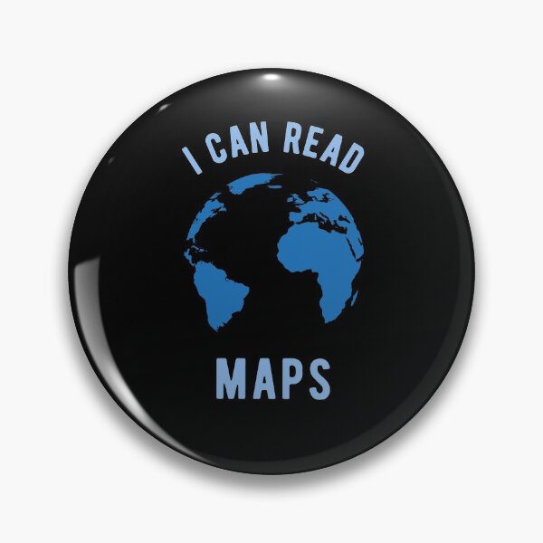 Item preview, Funny Geography - I Can Read Maps designed and sold by HiddenVerb.