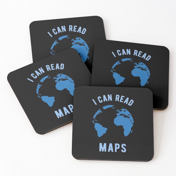 Item preview, Funny Geography - I Can Read Maps designed and sold by HiddenVerb.