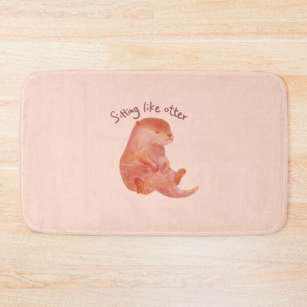 Item preview, Sitting Like A River Otter Swimming designed and sold by SwaDesign.