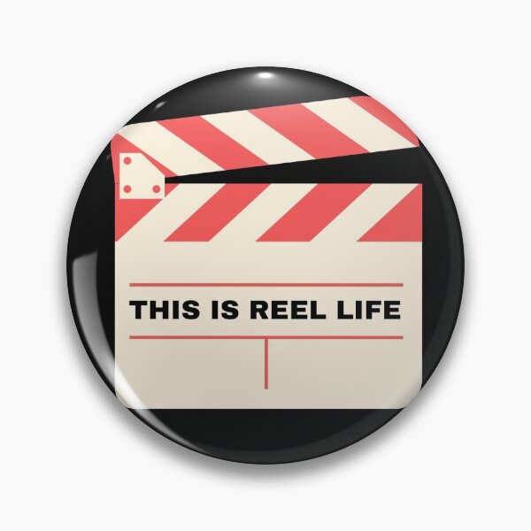 Item preview, This Is Reel Life Graphic Print designed and sold by She Filmmaker.